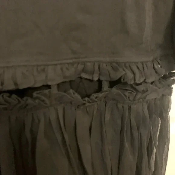 Endless Rose Black Chiffon Mini Dress Size XS NWT - Picture 3 of 7